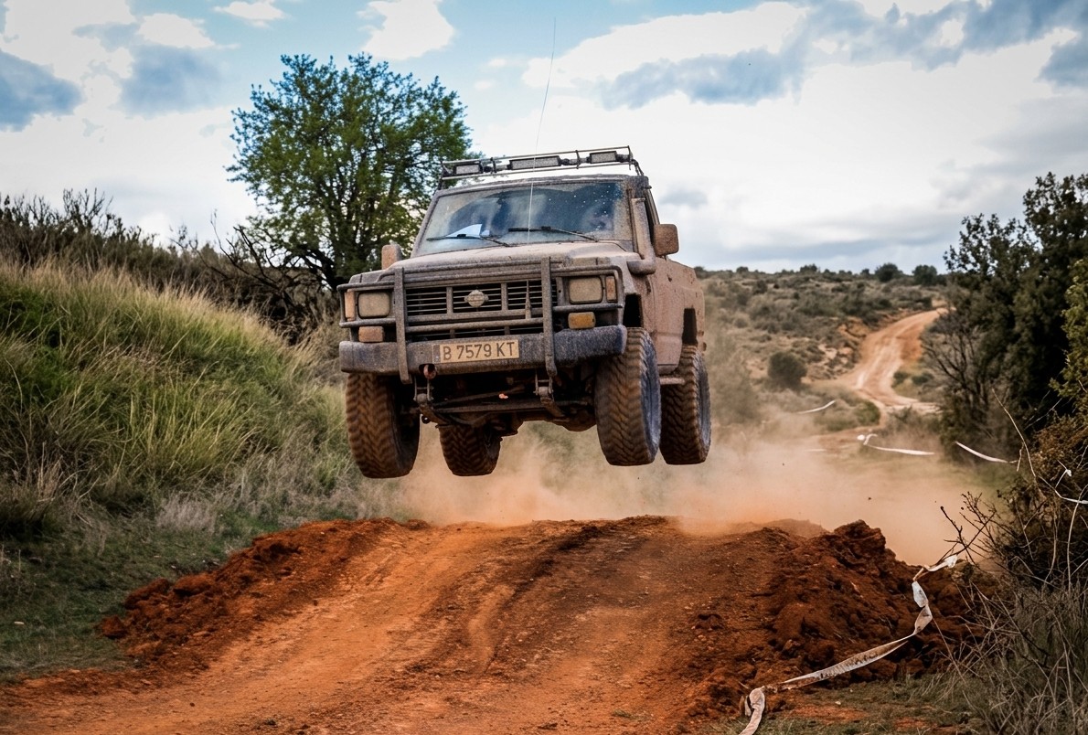 Vehículos 4x4 en ruta